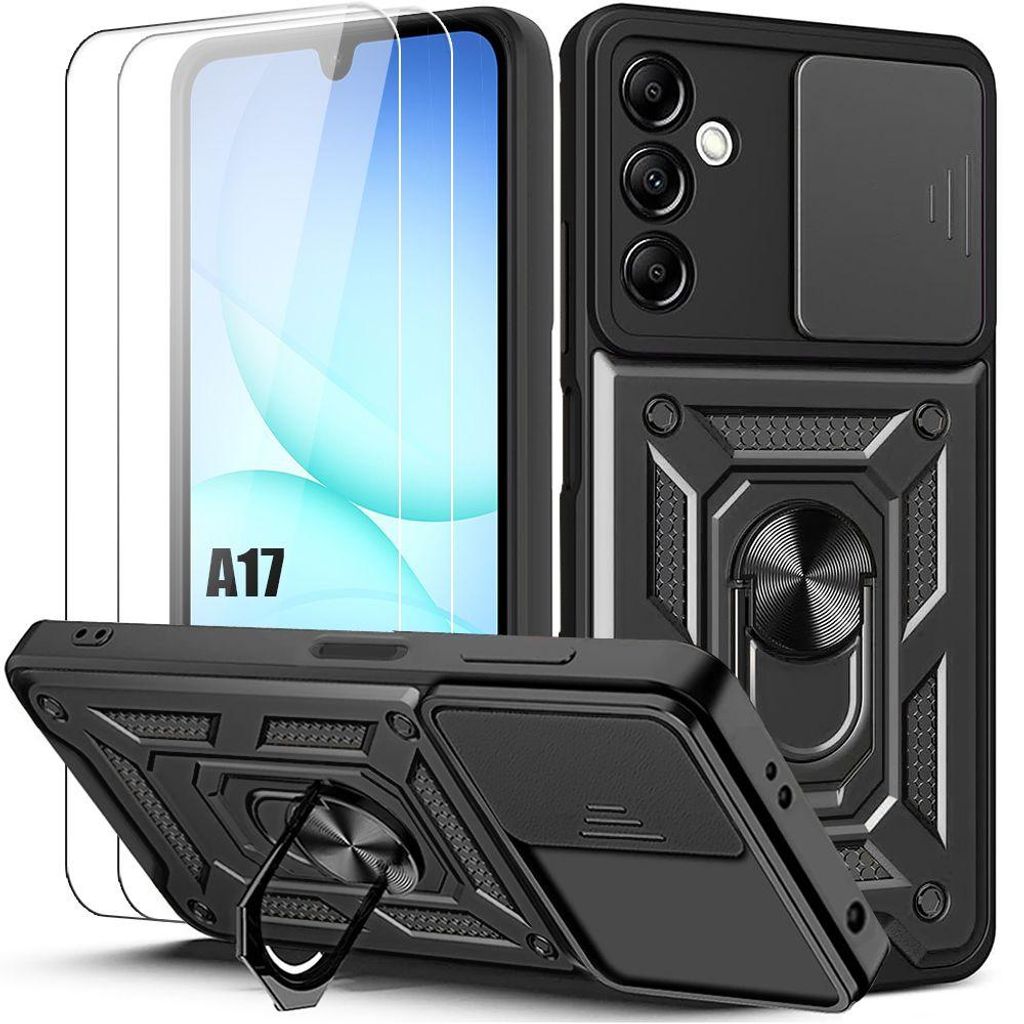 Coque + 2 Verres Trempés pour Samsung Galaxy A17 4G/5G, Image du produit 