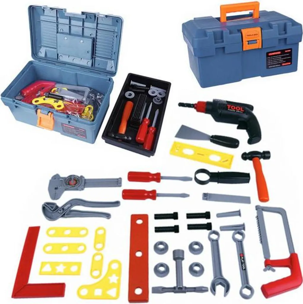 Réparez tout facilement avec ce Kit Boîte à Outils et Perceuse DIY Pro