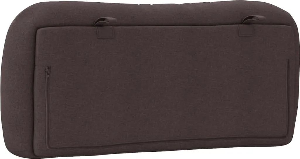 Cuscino Testiera Hvar 90cm Marrone - Supporto Lombare e Relax - 7