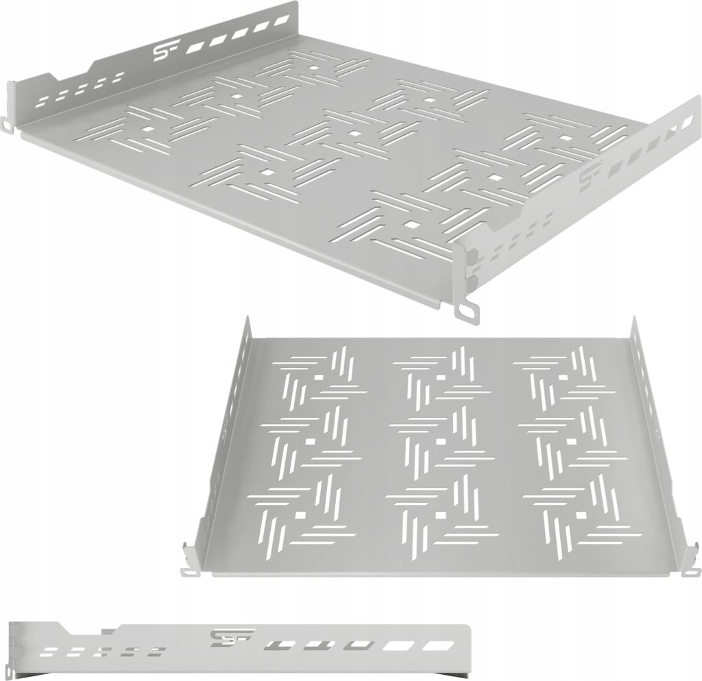 Stalflex Server Fachboden 19 Zoll 1HE 350mm - Serverschrank Hergestellt