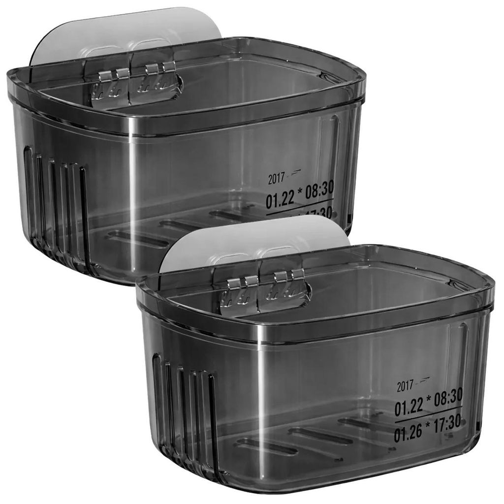 Aufbewahrungsboxen für die Wand, 2er-Set