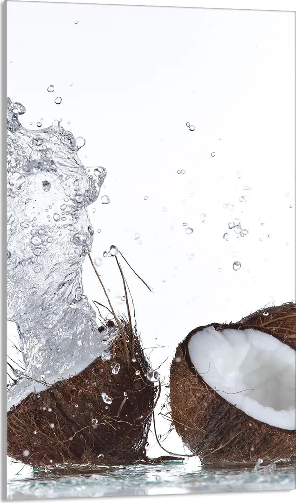 Piastra Coprifornelli 30x52 Tagliere Vetro Acqua di Cocco per Famiglie
