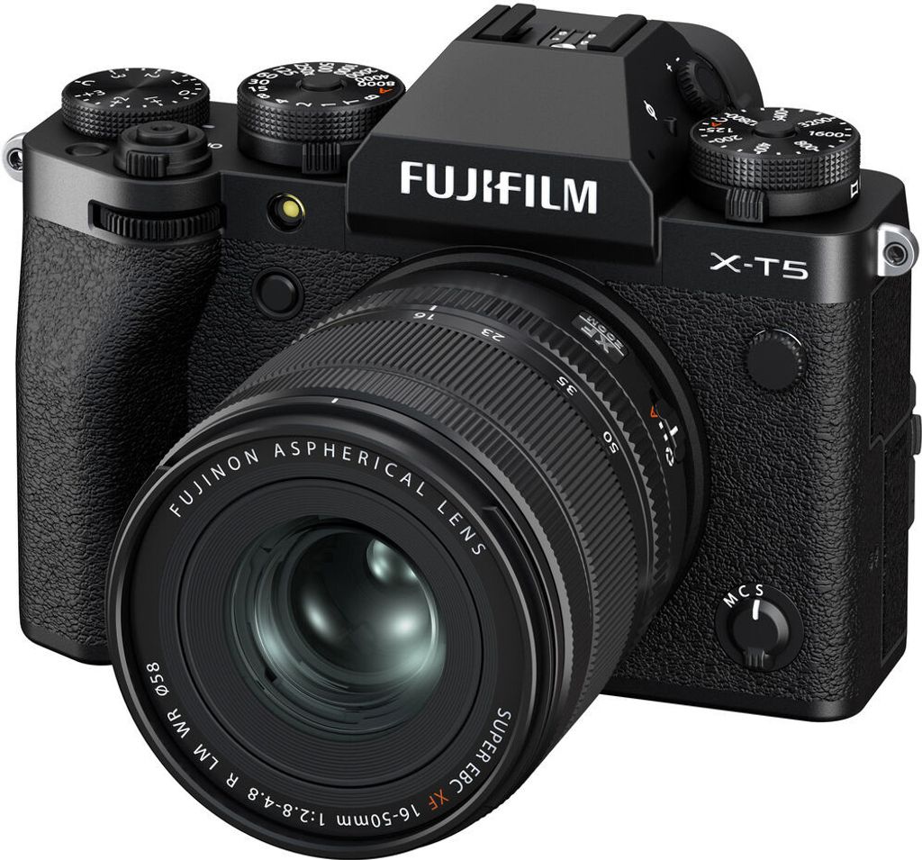 Fujifilm X -T5, 40,2 MP, 7728 x 5152 Pixel, X-Trans CMOS 5 HR, 6.2K, Touchscreen, Schwarz
