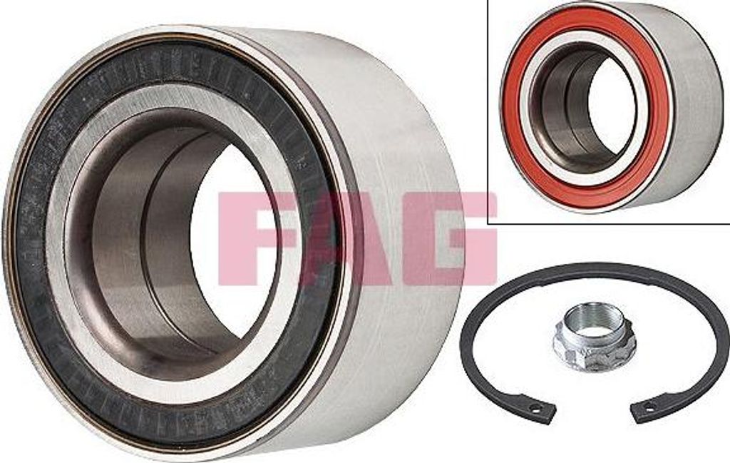 FAG 713 6492 80 Radlagersatz OE 33411090505 kompatibel mit 3er E36, 3er E46, 7er E38, 8er E31, X3, Z3er E36, Z8er E52
