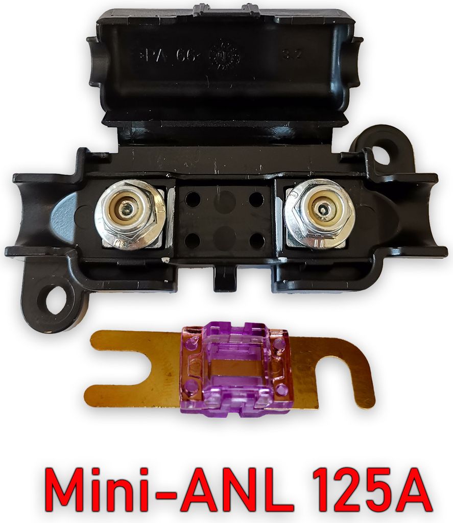 SET MTA Sicherungshalter inkl. Mini-ANL Sicherung 125A