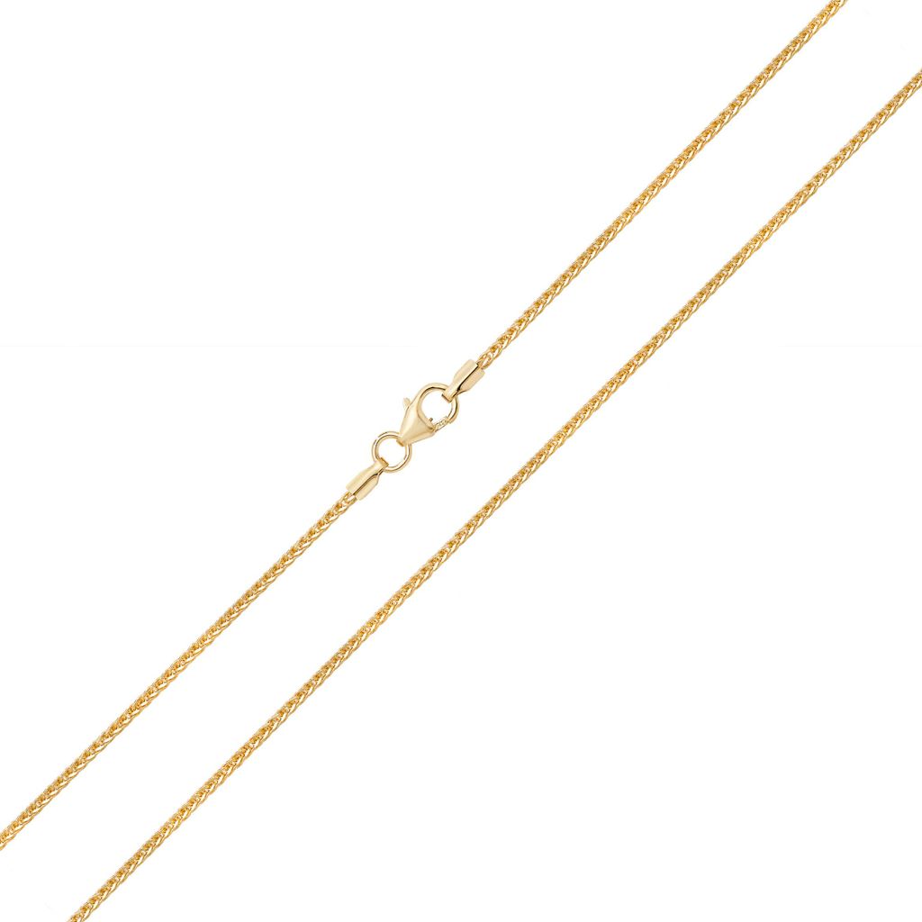 Raffiniert 9 Karat (375) Gold Damen - Fußkette; TRS19642