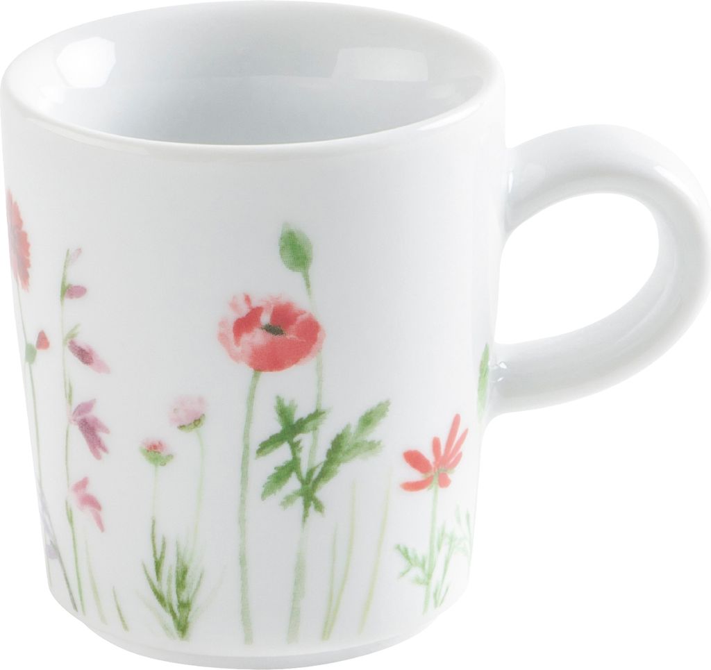 KAHLA Espresso-Obertasse 0,09 l Wildblume blau/rot Produktbild 