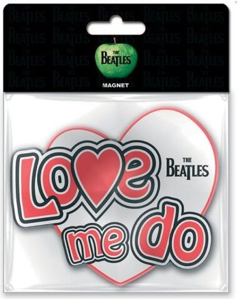 The Beatles Love Me Do Car Magnet