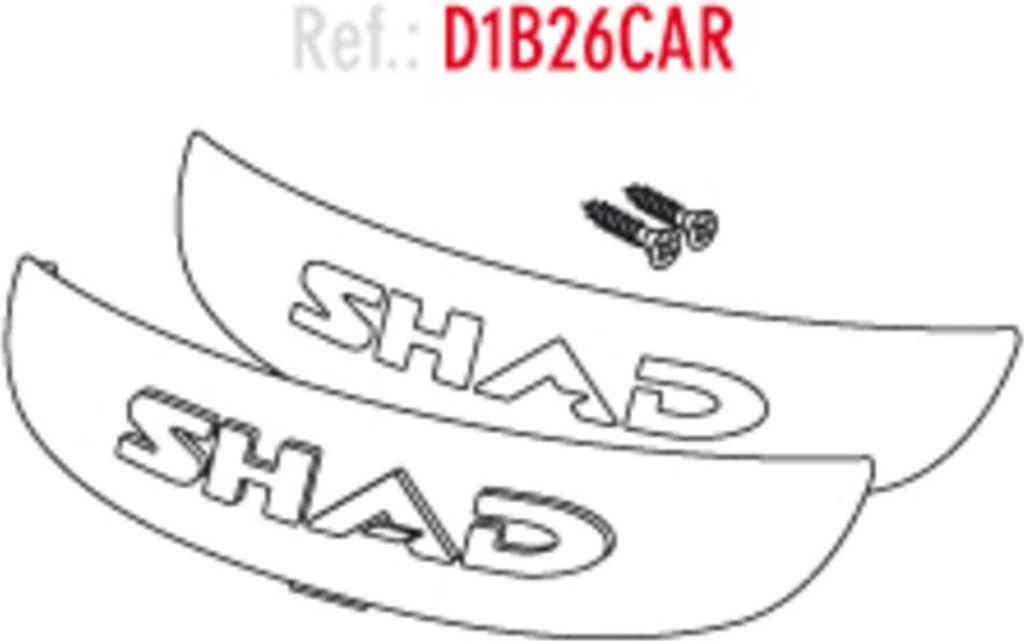 SP 1062248 SHAD SH26 Reflektor weiß passend fuer