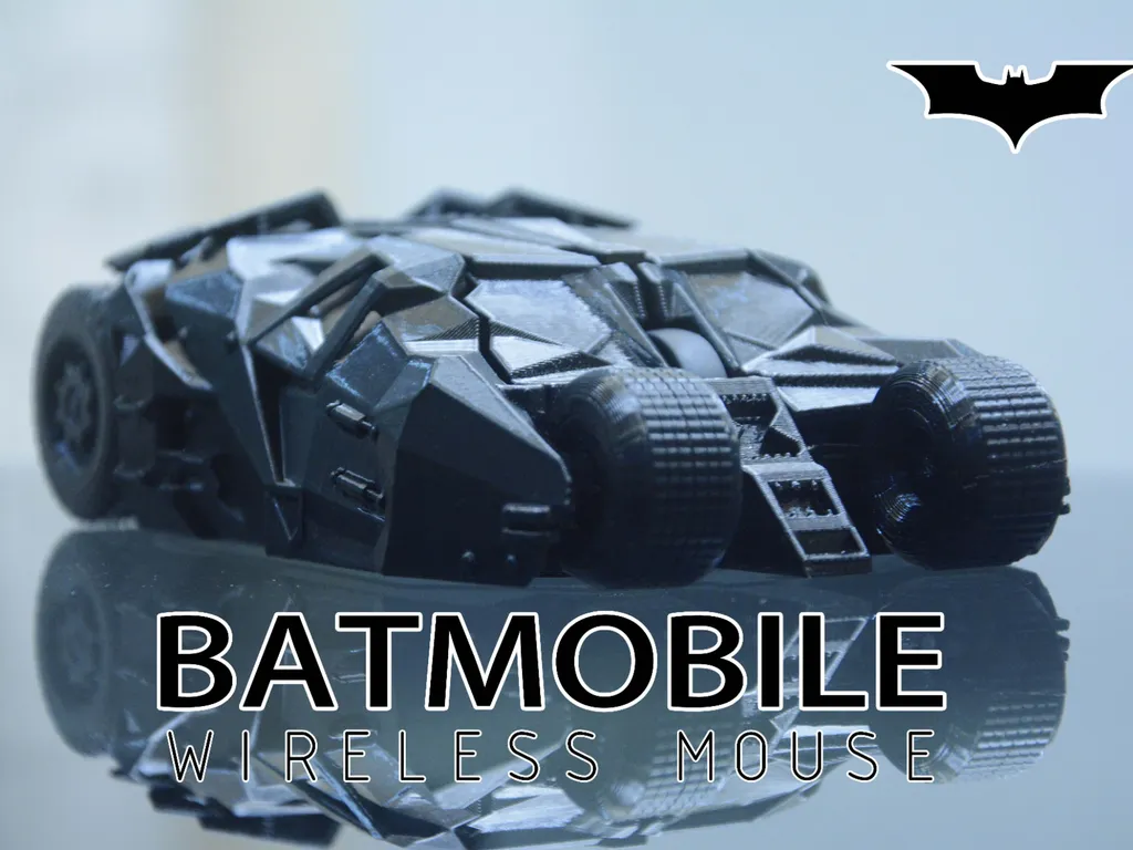 Souris sans fil Batmobile Standard - 3 boutons avec design profilé