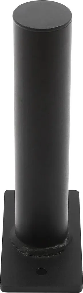 Support mural disques haltères gain de place Lot de 4 Noir Mat 80kg - 4