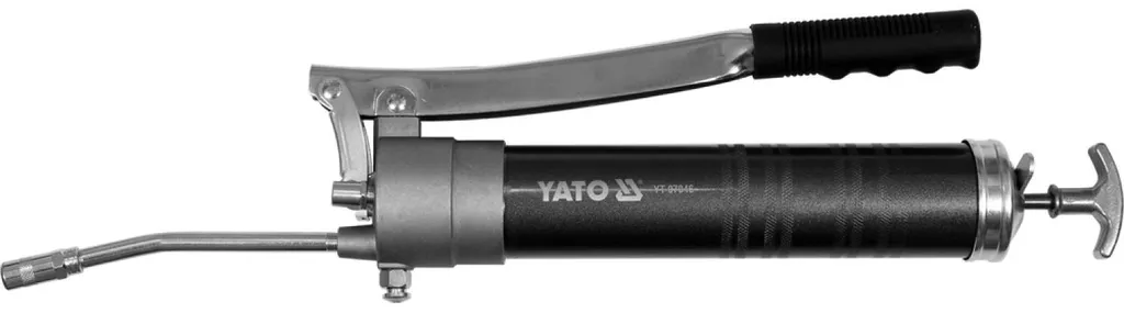 Pompe à graisse manuelle 400 cm³ robuste en aluminium de haute qualité