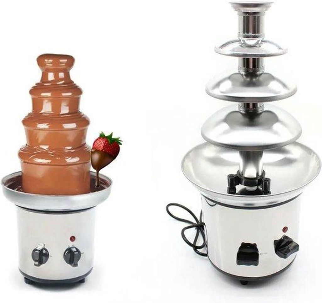 Fondue-Set - Keramik - 4-laags - RVS - 170 W - 2 kg - 21,5 x 46 cm - Kerstfeiertags-Set