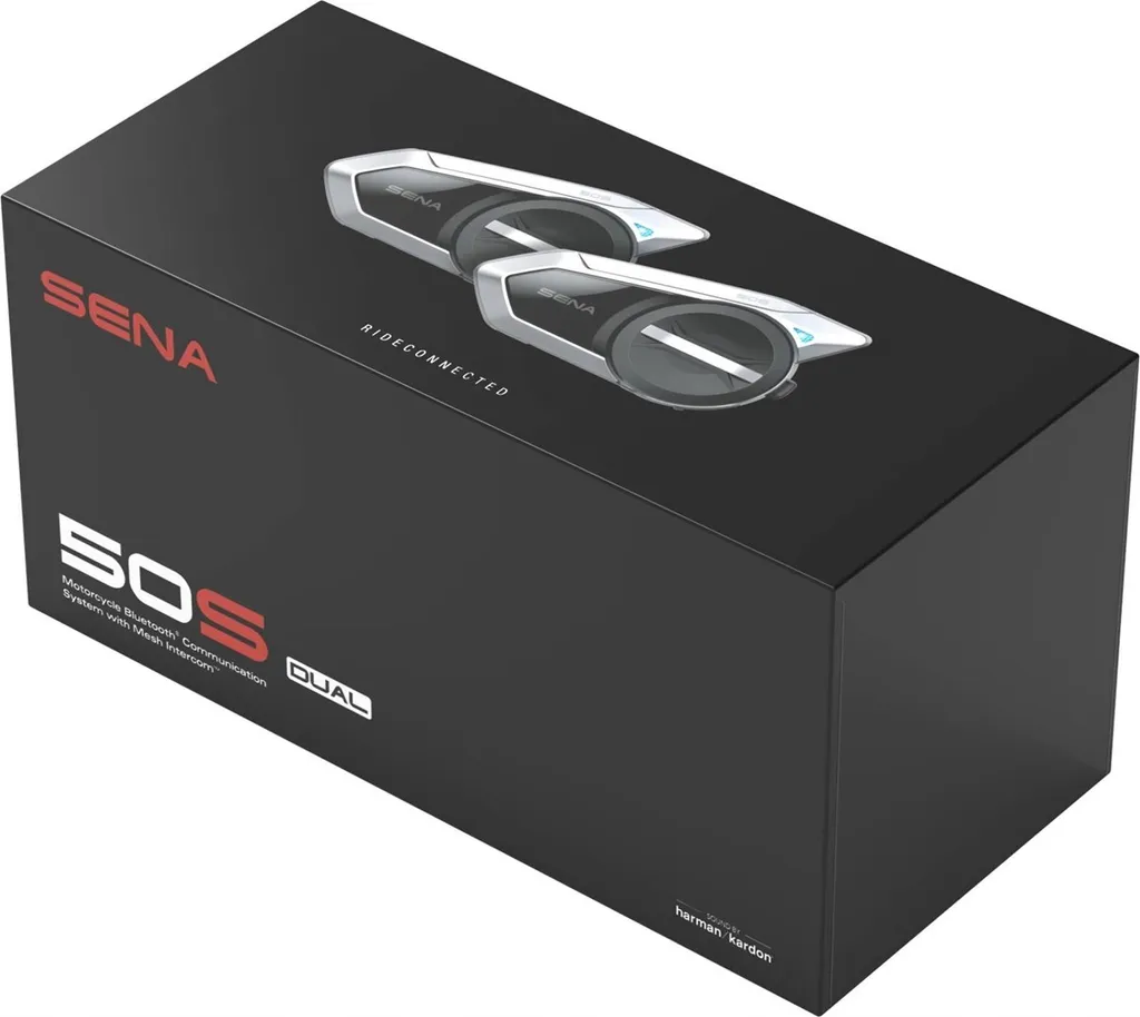 Sena 50R Intercom Moto Mesh 2.0 Système de Communication Bluetooth Solo