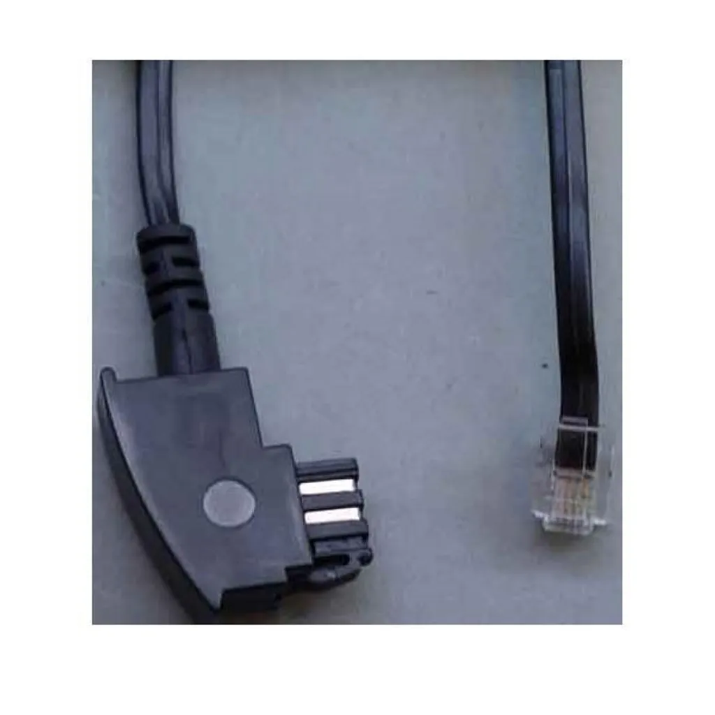 Câble Adaptateur Téléphonique TAE-F vers RJ11 West p.6/4 E+P Elektrik