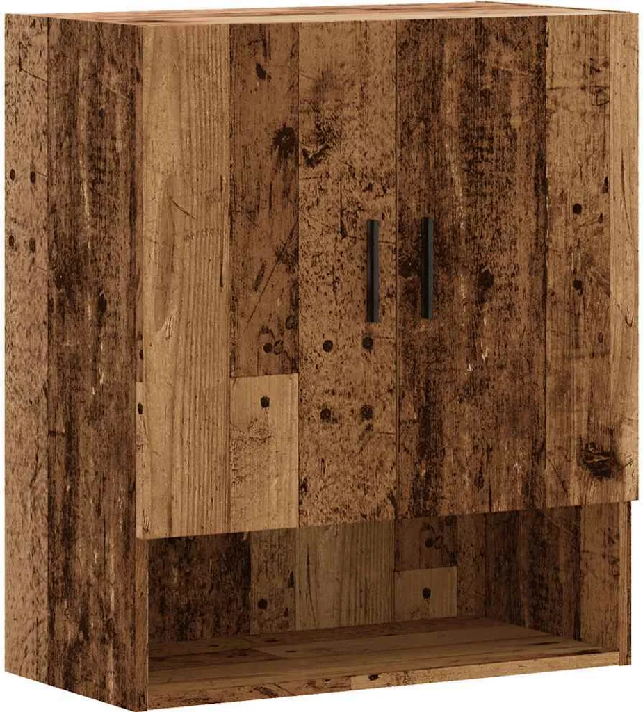Pensile Industriale vidaXL Legno Antico 60x31x70 cm | Mobile a Muro