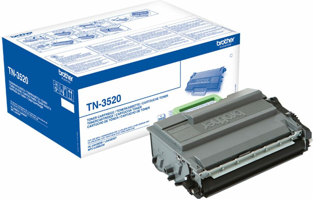 Brother TN3520 toner 20 000 stron czarny Zdjęcie produktu 