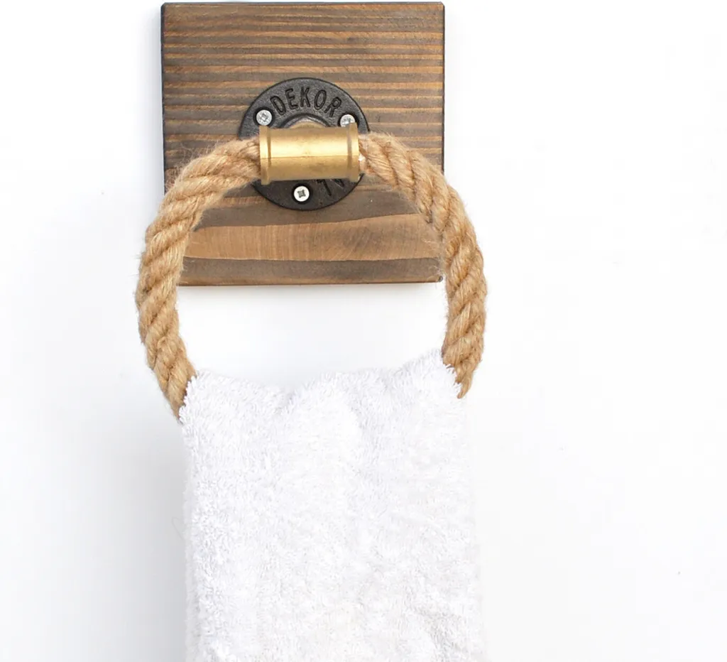 Appendiabiti Legno Noce Skye Decor Boruraf183 14x14cm - Alta Qualità