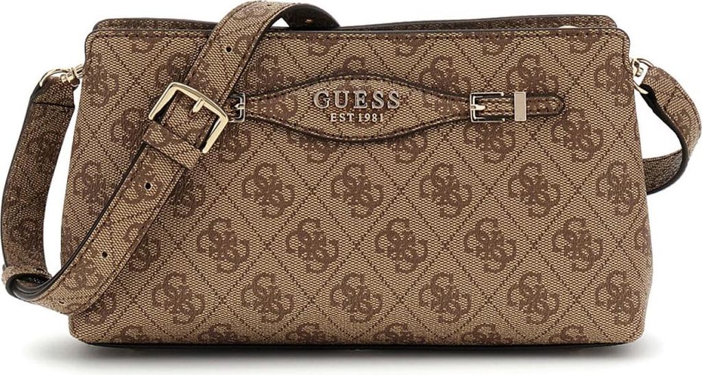 GUESS Umhängetasche Katya Latte Logo : braun-30 Produktbild 