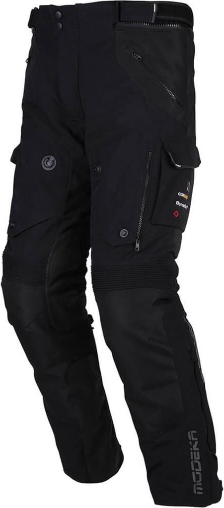 Modeka Motorradhose Panamericana II schwarz K-M