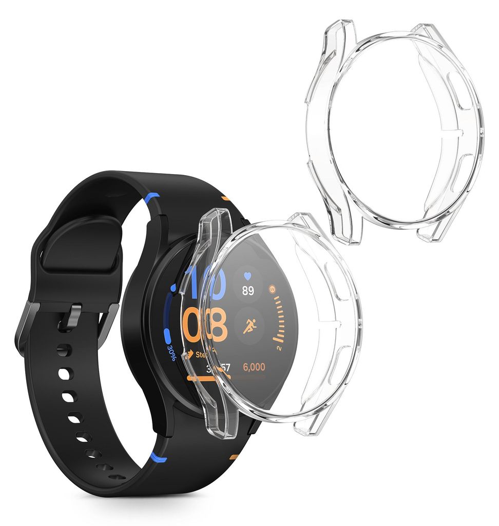 kwmobile 2x Silikon Hülle für Samsung Galaxy Watch FE 40mm Produktbild 