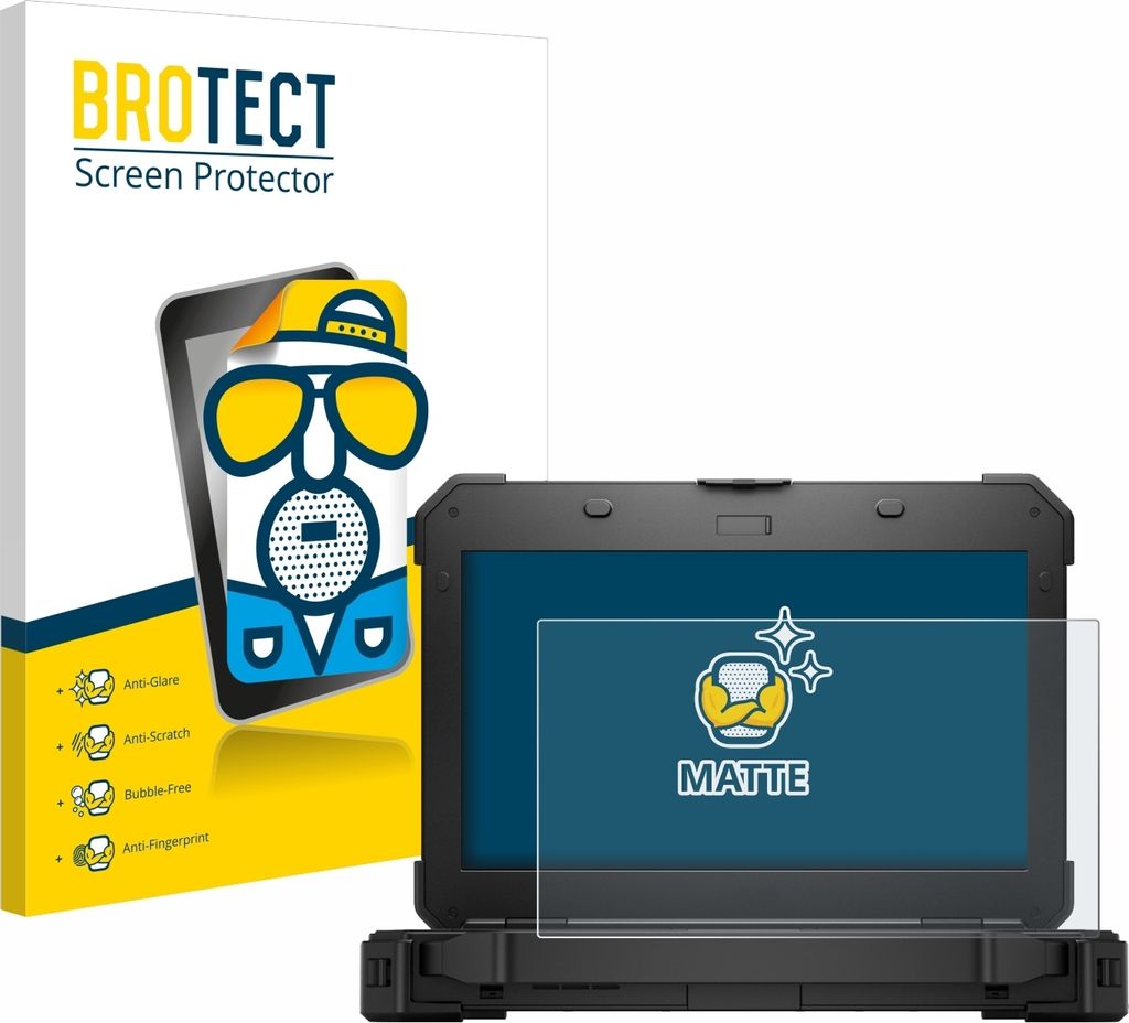 BROTECT Schutzfolie für Dell Latitude 5420 Rugged Displayschutz Displayschutzfolie Folie Matt Entspiegelungsfolie