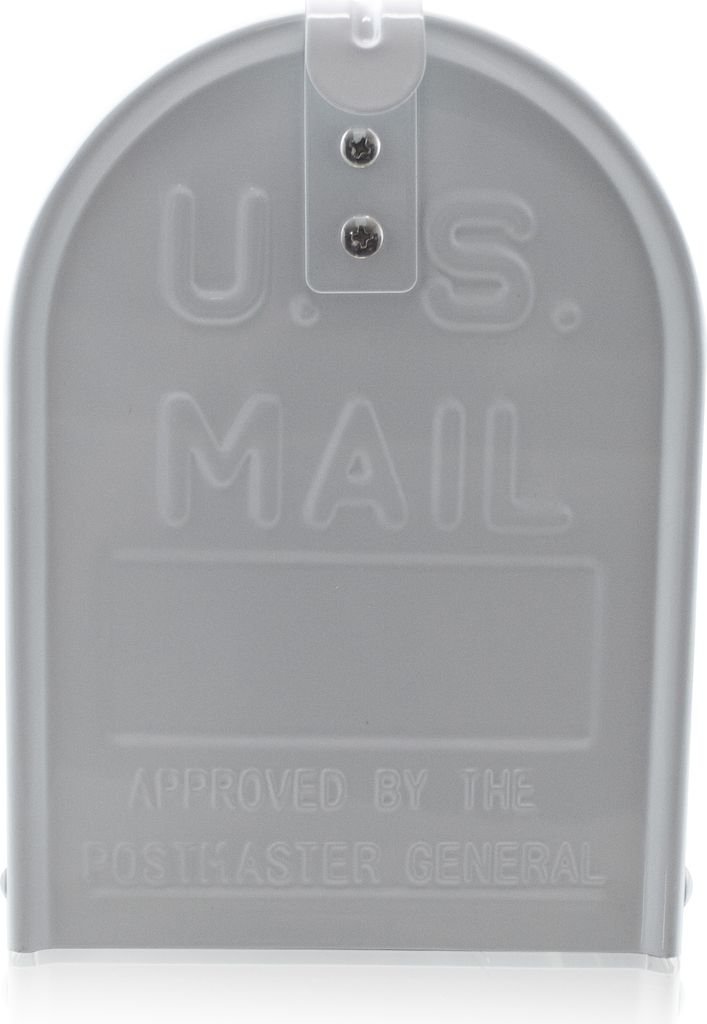 US Mailbox Weiß glatt Fahne Weiß MS-19211 Produktbild 5