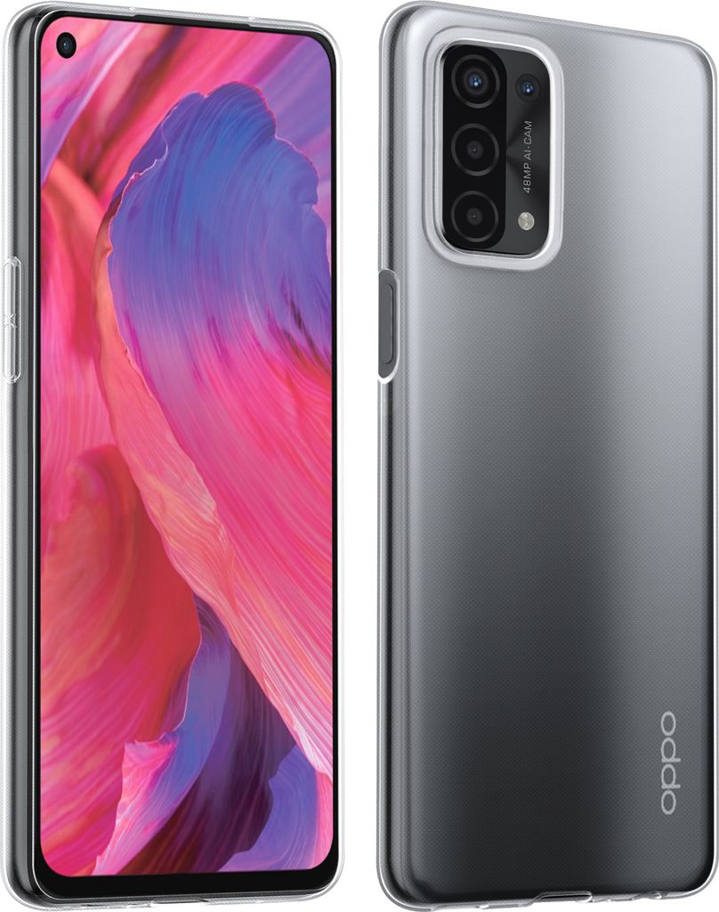 Oppo A74 5G & Oppo A54 5G TPU Back Cover - Transparent