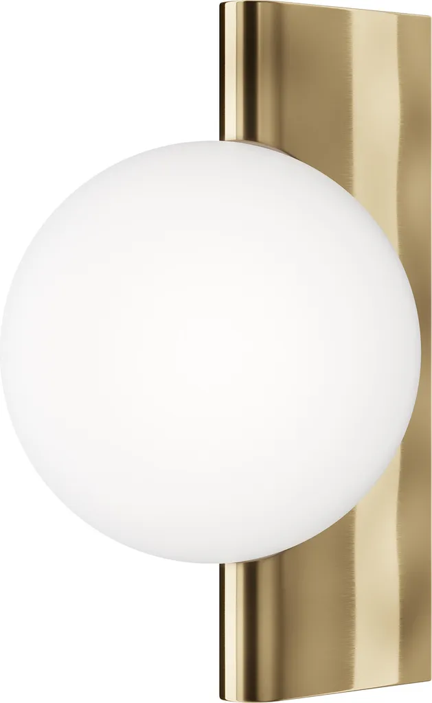 Luminaire Applique Murale en Laiton Doré et Verre Maytoni Design Chic