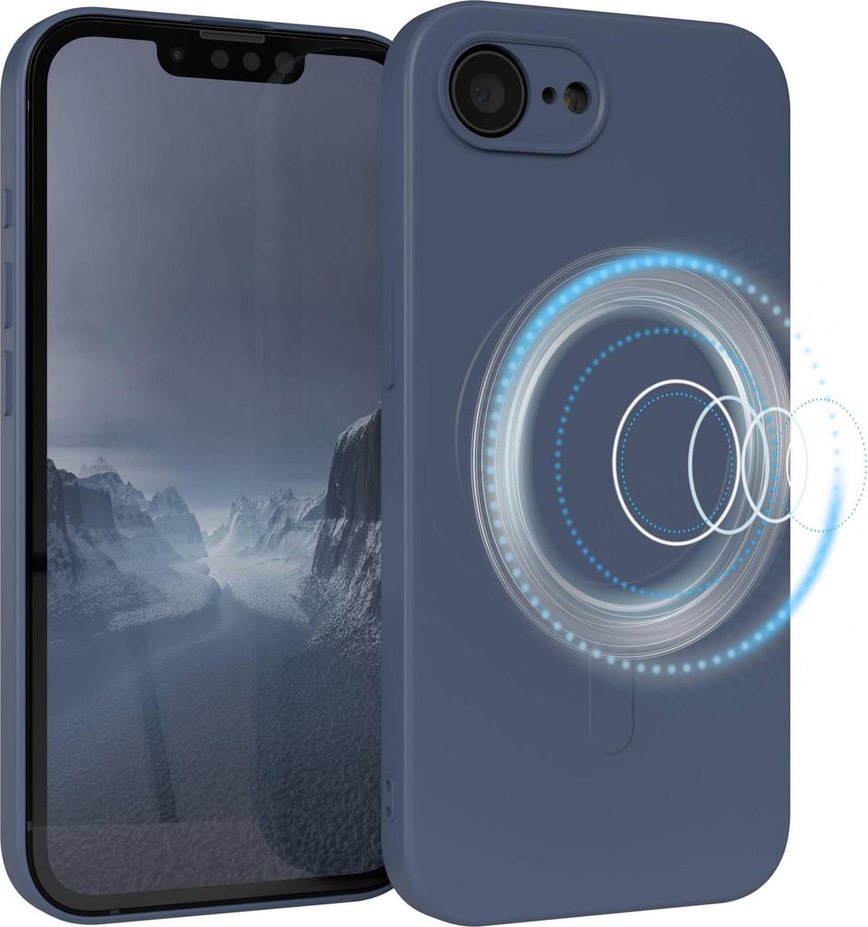 EAZY CASE - Silikonhülle MagSafe für Apple iPhone 17e, Hülle Silikon, weich stoßfeste Magnet Handyhülle, Schutzhülle mit Kameraschutz, TPU Bu...