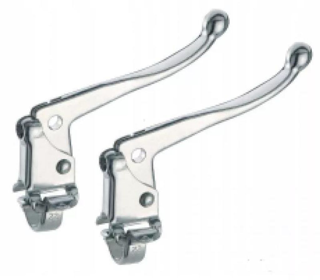 Bremshebel ALHONGA RETRO Alu silber Paar HJ-131A Produktbild 