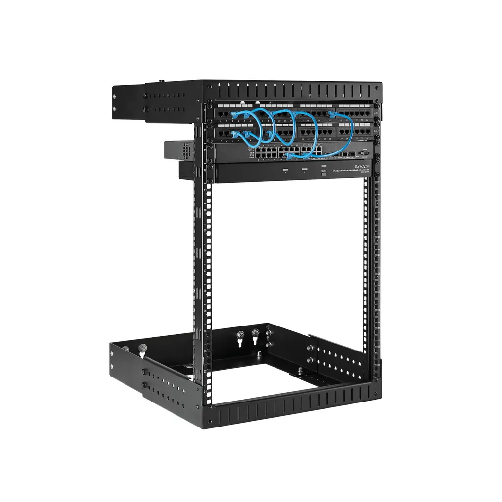 Rack serveur 15U open frame StarTech à montage mural réglable - 4