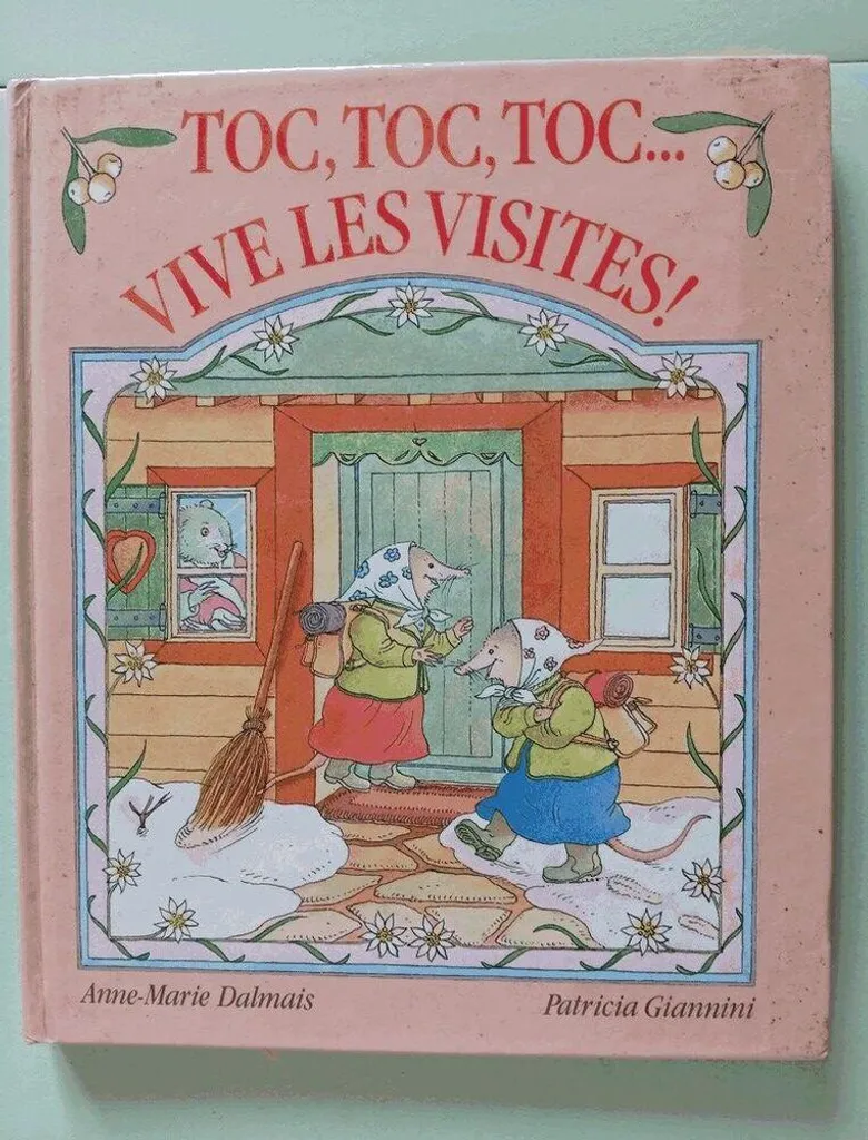 Livre enfant Toc toc toc vive les visiteurs - Album illustré rigide