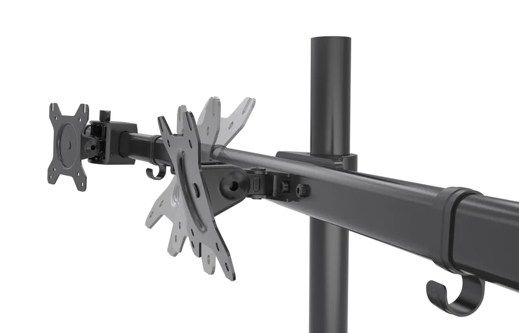 Libérez votre Bureau avec le Support Triple Écran HFTEK HF330C Ajustable