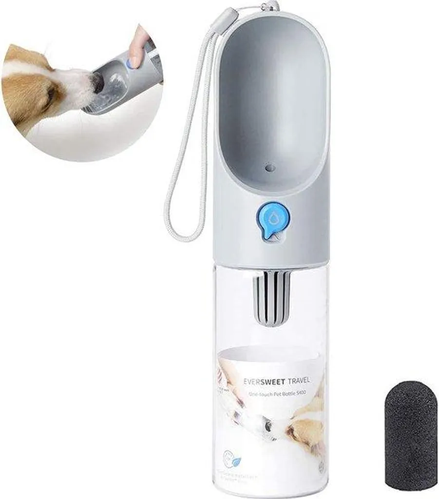 Gobelet portable pour chien spécial voyage 400ml - Idéal randonnée été