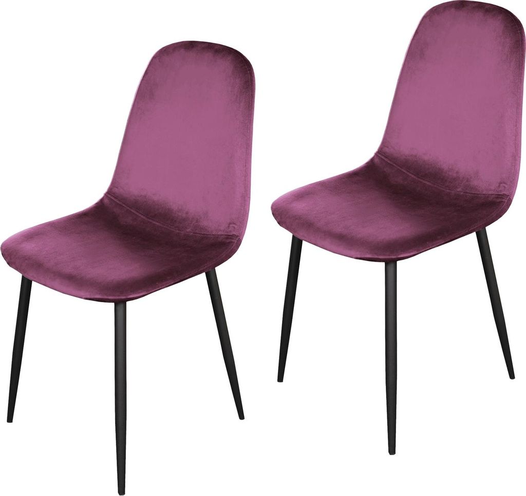 Stuhl Savannah Velvet Pink