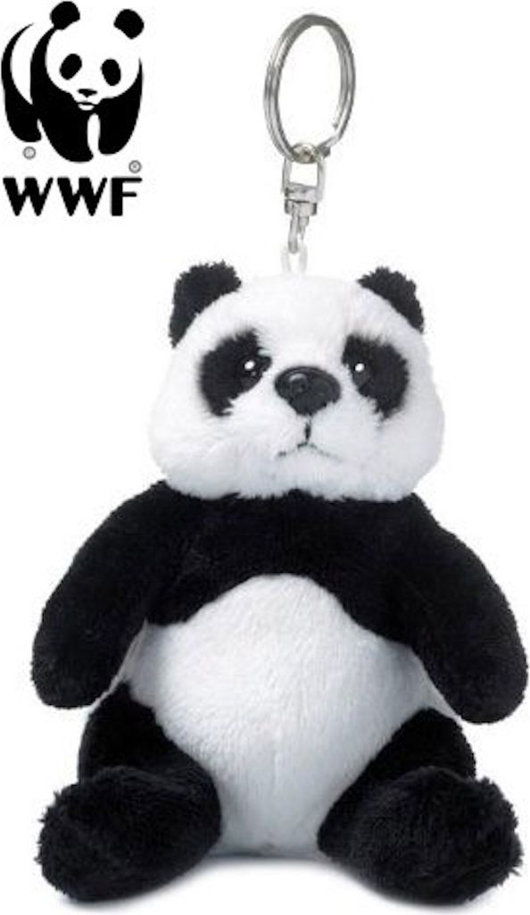 Plüschanhänger Panda (10cm) Schlüsselanhänger Pandabär Produktbild 