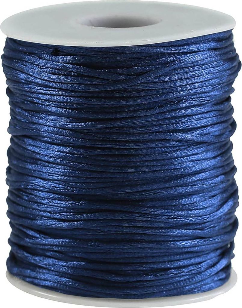 Satinschnur 80m x 1mm Flechtschnur Kumihimo Bastelschnur Geschenkschnur