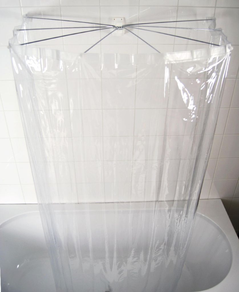 Ridder Duschvorhang Folie Brillant 210x170 cm transparent 39000