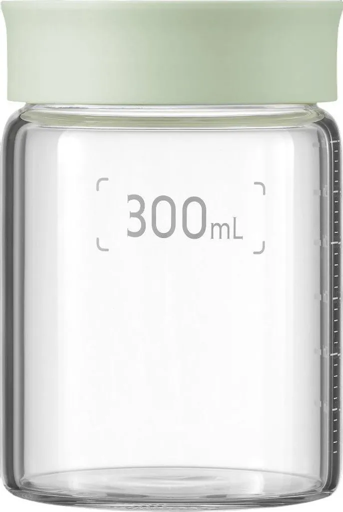 Récipient de conservation en verre 300 ml BUYDEEM vert confortable