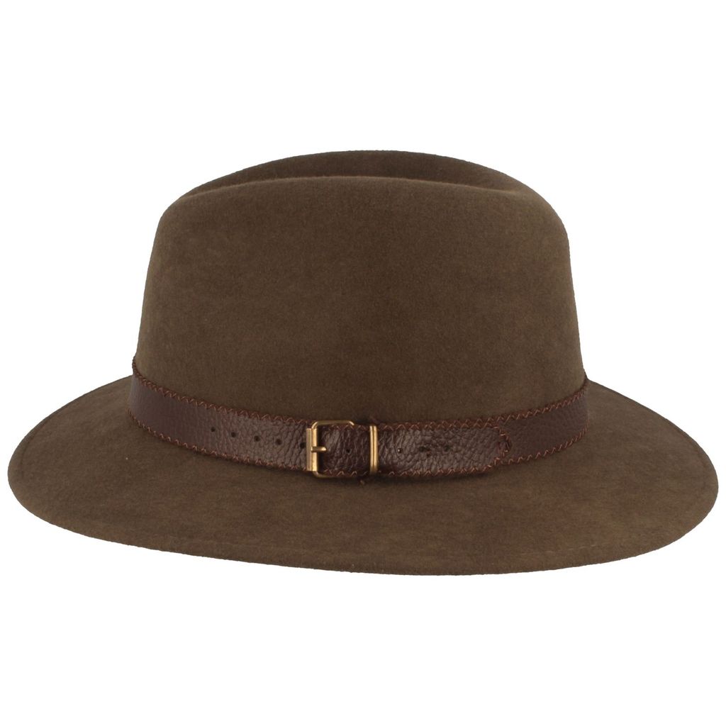 Breiter Outdoor Filzhut - Rollbar & Wasserabweisend Mit Ohrenklappen