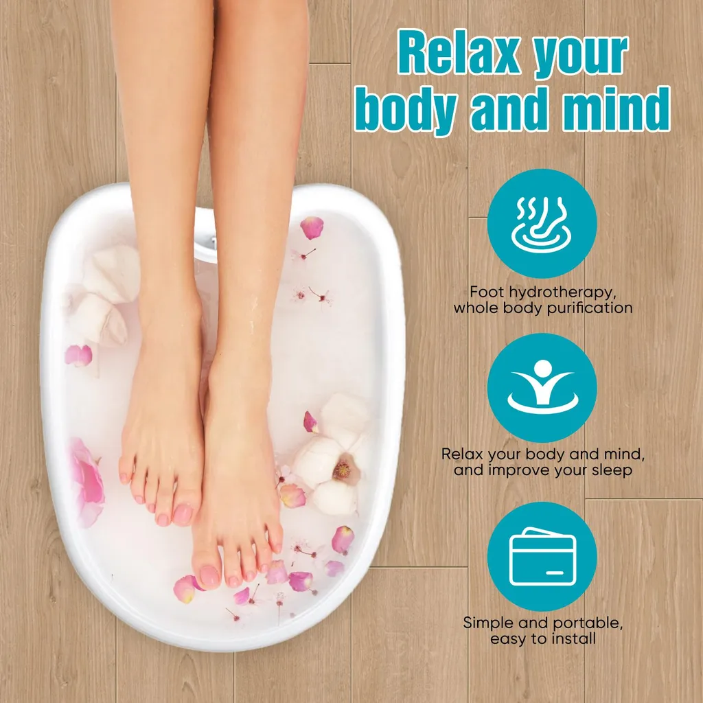 Machine de désintoxication de bain de pieds ionique avec lavabo EU