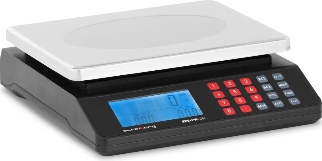 Expondo Steinberg Systems kontrolná váha – 30 kg / 1 g – Obrázok produktu 