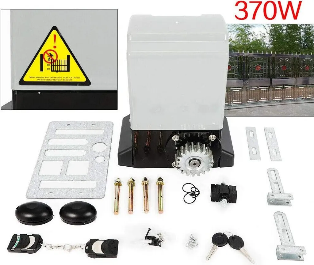 Motorisation pour portail 600kg système robuste à commande sans fil - 2