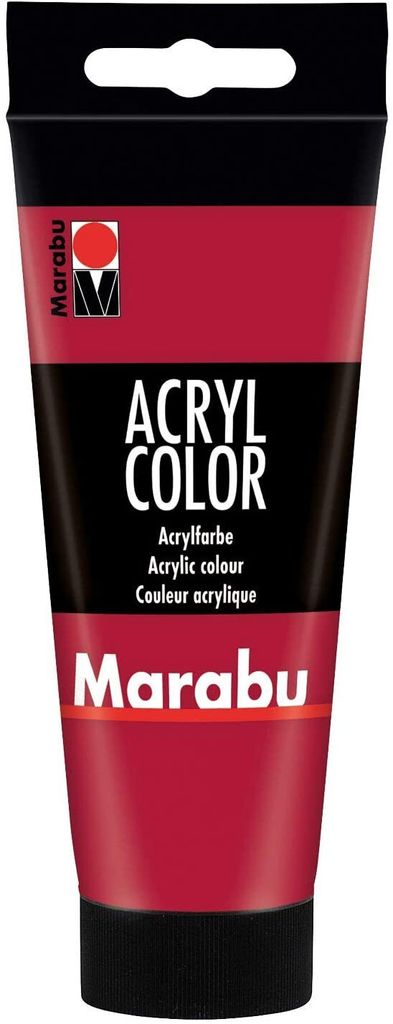 Vernice acrilica Marabu "AcrylColor", rosso carminio, 100 Immagine del prodotto 