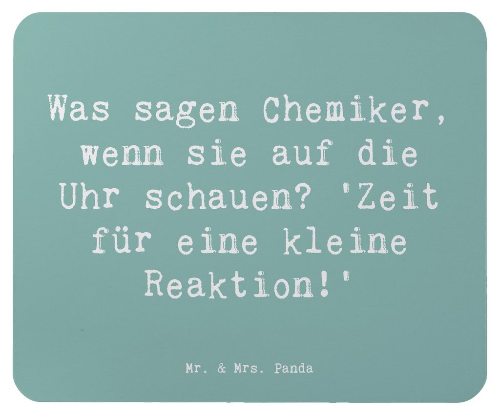Mr. & Mrs. Panda Mauspad Spruch Chemiker Reaktion - Produktbild 