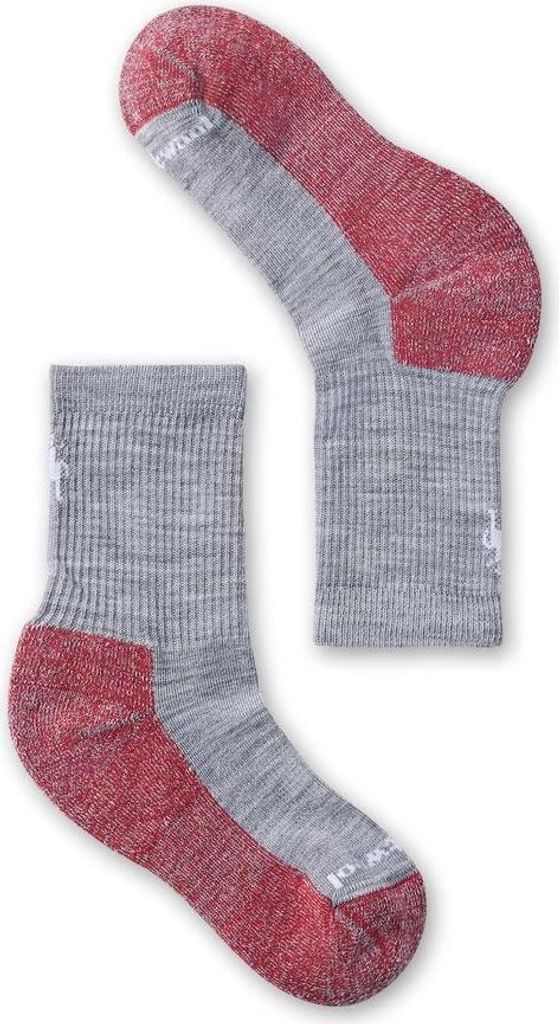 Smartwool Kinder Light Cushion Crew Wandersocken light gray 29-32