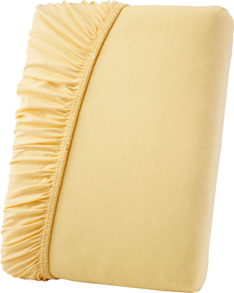 Primbausch Fein-Jersey Spannleintuch 140 x 190 bis 160 x 200 cm, atmungsaktiv