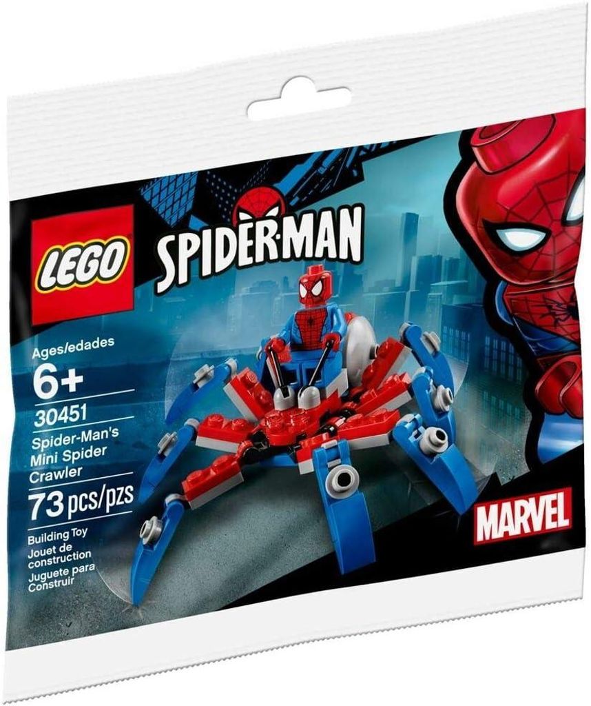 LEGO Marvel Super Heroes Spider-Man's Mini Spider Crawler 30451, Bausatz, 6 Jahr(e), Kunststoff, 73 Stück(e)