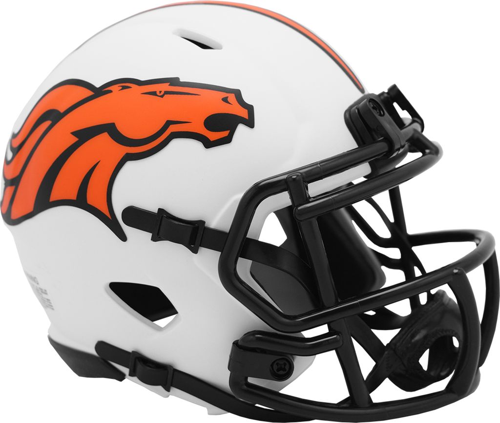 NFL Denver Broncos Mini Helm Speed Lunar Eclipse Riddell Footballhelm